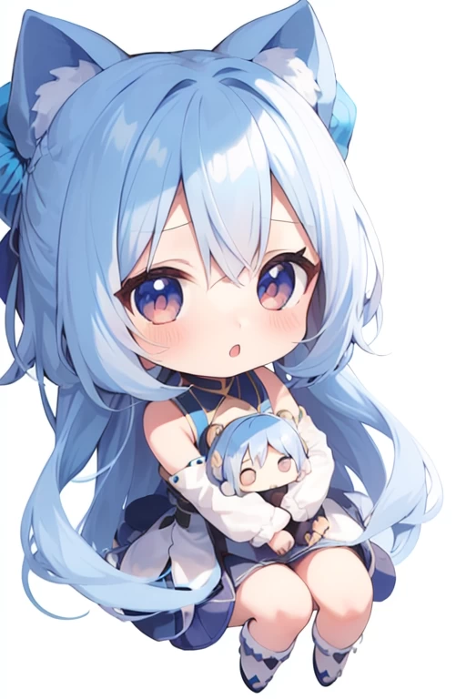 ちびキャラ抱っこ