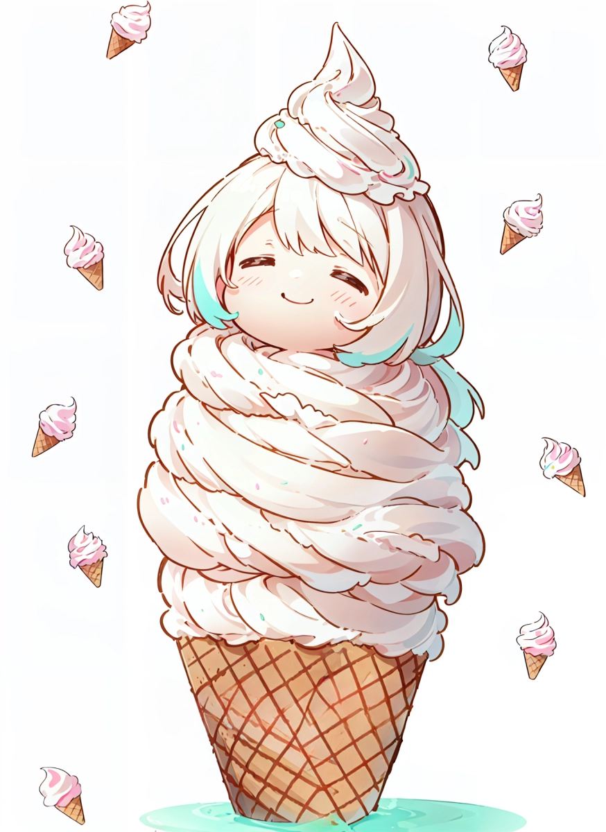 ソフトクリーム娘-大盛りver.-