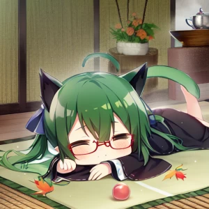 秋まで寝ていたい