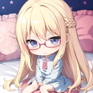 寝起きパジャマ