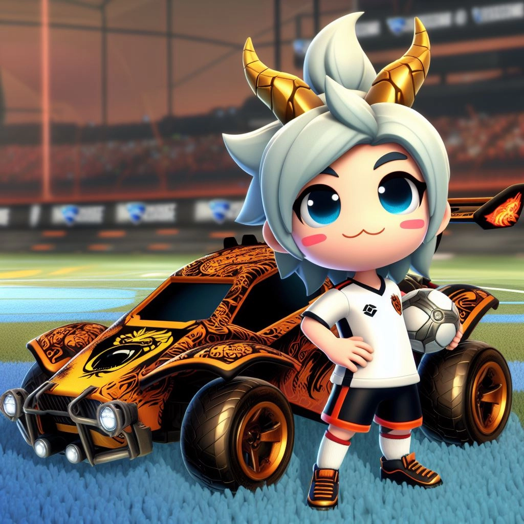 なにかてきとうに“ロケットリーグ”のキャラ