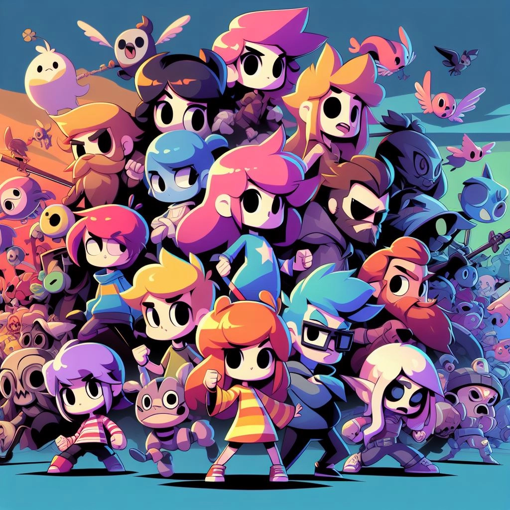 カートゥーンきゃらくたーず