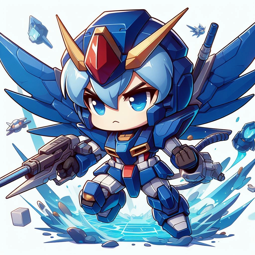 ライジングフリーダムガンダムっぽい人