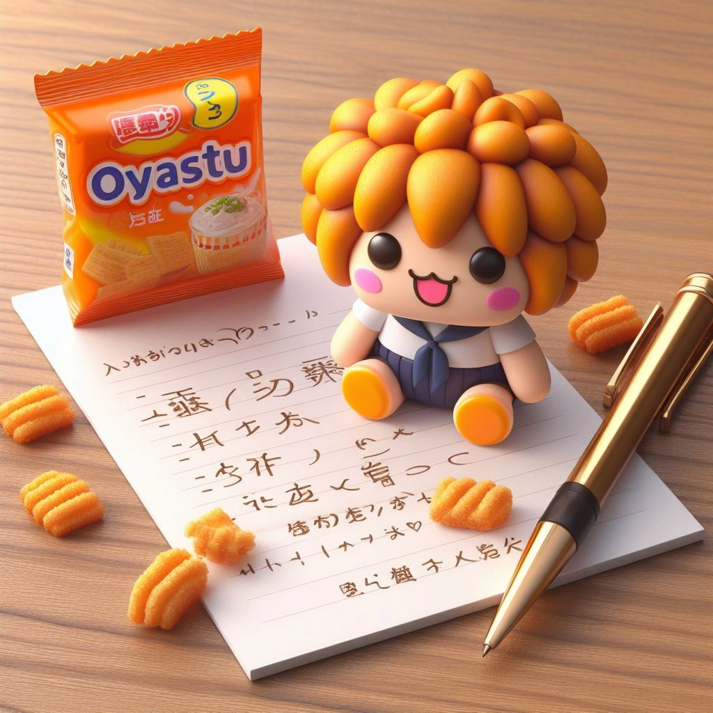 おやつ　ゆるキャラ。