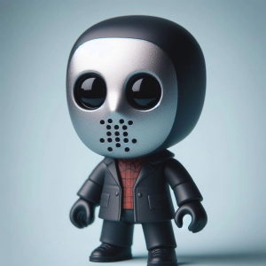 鉄の仮面のキャラクターのアイディア。