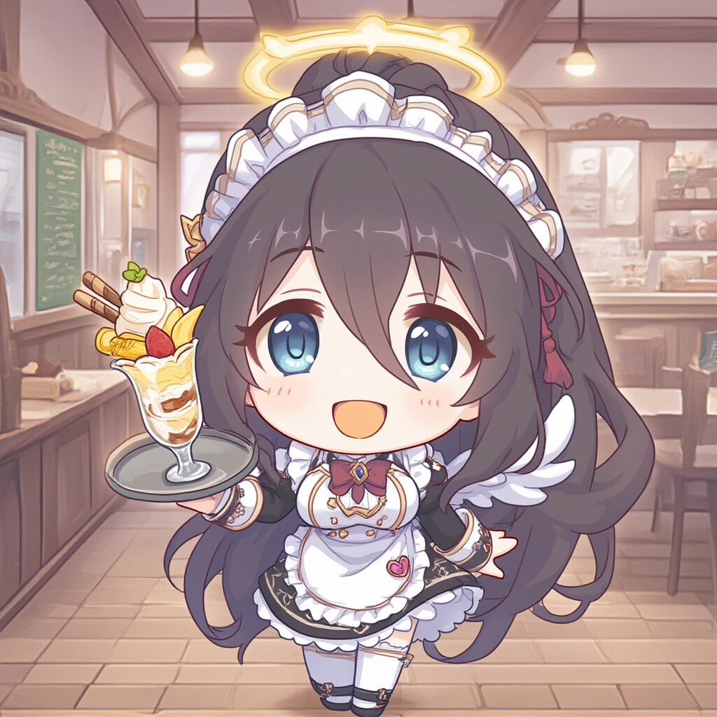 天使のメイドさん